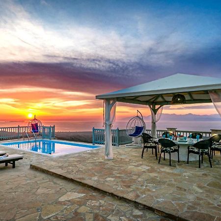 Villa Orizontas Corfu, Private Villa With Breathtaking Views Loutses Екстериор снимка