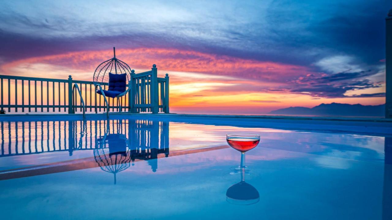 Villa Orizontas Corfu, Private Villa With Breathtaking Views Loutses Екстериор снимка